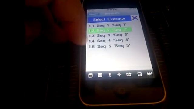 GrandMa OnPc con Faderwing Behringer Bcf2000 + 3D + Iphone смотреть онлайн