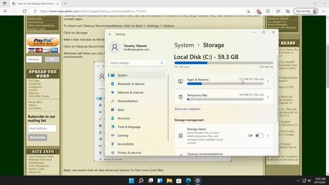 How to (NOT) Use Cleanup Recommendations in Windows 11 смотреть онлайн