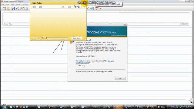 Windows Vista Build 5384 in VMWare Workstation смотреть онлайн