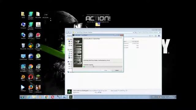 How To Download and install Call Of Duty MW4 | شرح تحميل وتثبيت لعبة كول اوف ديوتي 4 смотреть онлайн