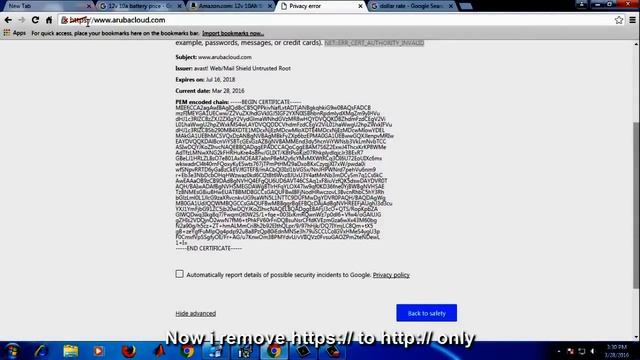 How To Fix Your Connection is not private|NET::ERR_CERT_AUTHORITY_INVALID in Google Chrome смотреть онлайн