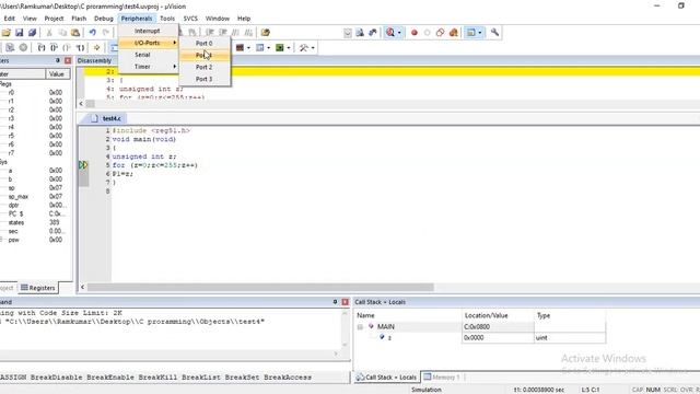 Lecture 6:Embedded C data types of 8051 with examples using Keil - Part 1 смотреть онлайн