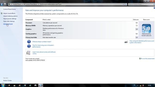 Cara me reset Score Windows Experience Index (7) смотреть онлайн