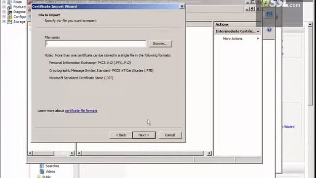 Install SSL Certificate using IIS 7 on Windows Server 2008 смотреть онлайн