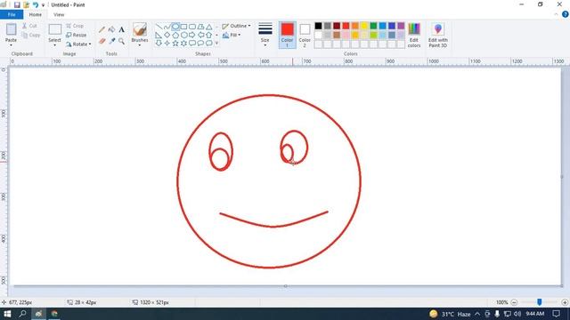 #Paint - 3 | Brushes and Shapes In Paint | Shapes Outline Fill and Shapes Size In Paint Tutorial смотреть онлайн