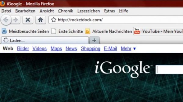 Rocketdock + Stack Docklet - Download und Installation