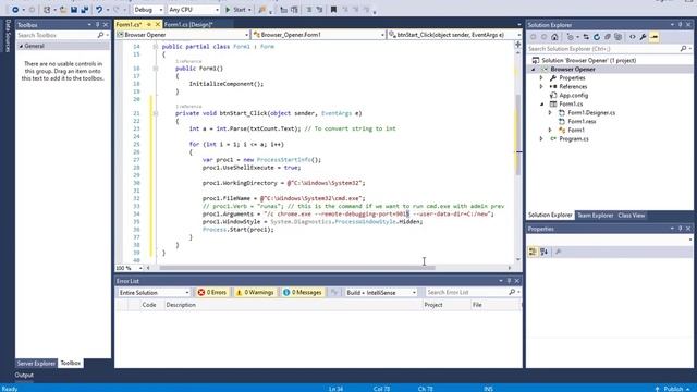 How To Make Application To Open Multiple Chrome Browser Using C# смотреть онлайн