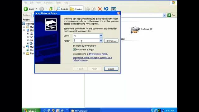 Windows Server 2003 Speak Khmer (12 Map network drive by service) смотреть онлайн