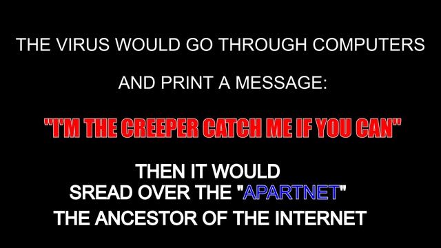 "CREEPER" - Rivalry Of The First Computer Virus And Anti-Virus In The World смотреть онлайн