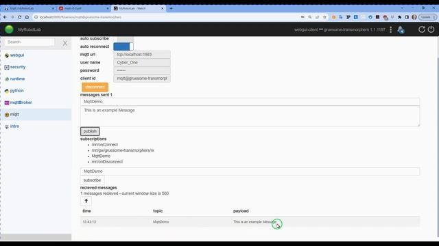 MyRobotLab Part 16 The MQTT service смотреть онлайн