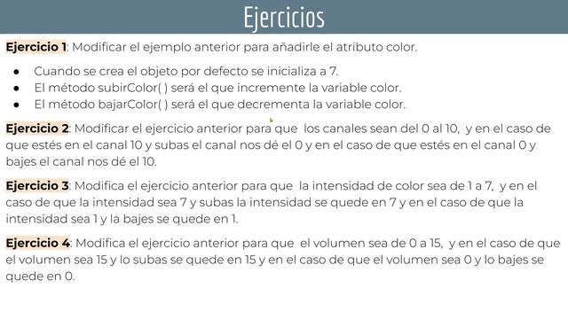 JAVA: Ejercicios OO Clase Televisor ☕ DAM - DAW смотреть онлайн