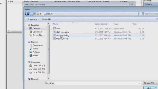 Use Task Scheduler to control TriCaster смотреть онлайн