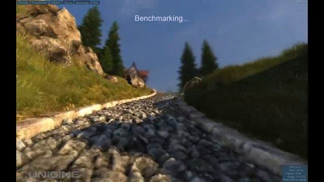 DX11 Benchmark Unigine Heaven (HD) смотреть онлайн