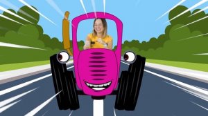 Синий трактор - песенка про тракторы.