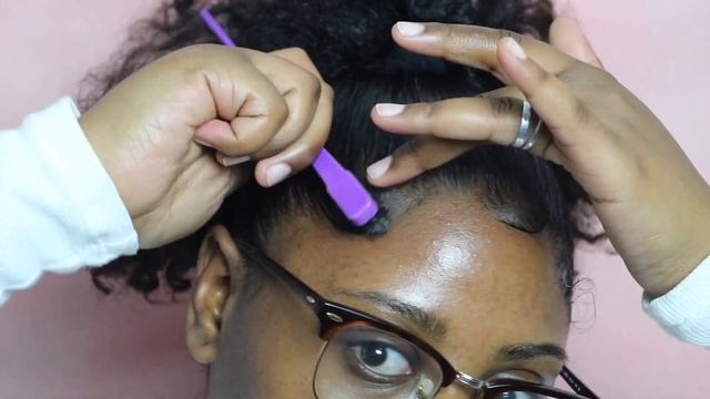 Super Easy High Top-Knot Bun: Natural 3b/3c Hair смотреть онлайн