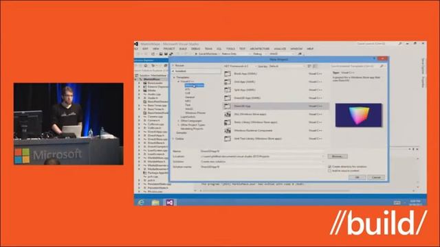 Build 2012 Developing a Windows Store app using C++ and DirectX смотреть онлайн