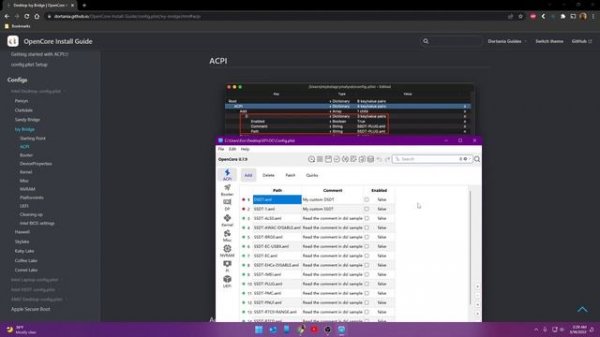 Dortania's OpenCore Hackintosh Install Guide and Open Core Auxiliary Tools
