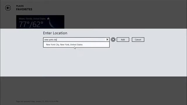 Windows 8 Current Location Problem - Weather App - SOLUTION смотреть онлайн