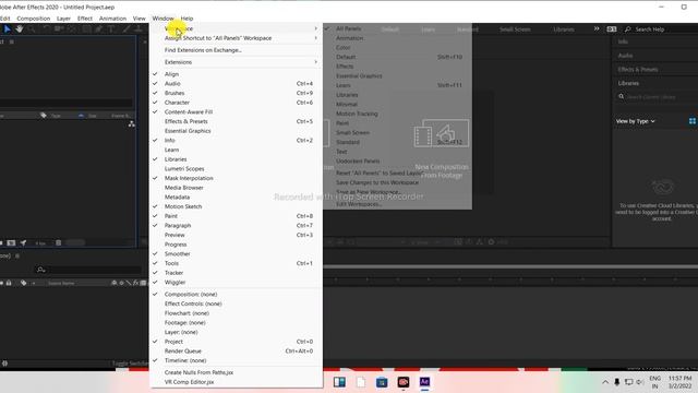 how to reset adobe after effects settings || reset adobe after effects settings смотреть онлайн