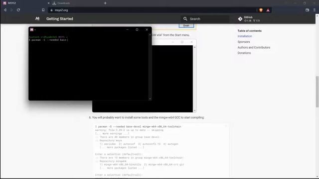 How to download MinGW-64 leatest version 2022