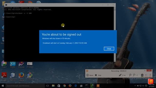 How to Start and Stop Shutdown Timer in PC смотреть онлайн