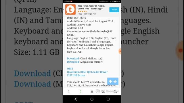 Lenovo Z2 Plus(Zuk Z2) Stock Rom Downloading Tutorial(Indian Version) {HINDI} смотреть онлайн