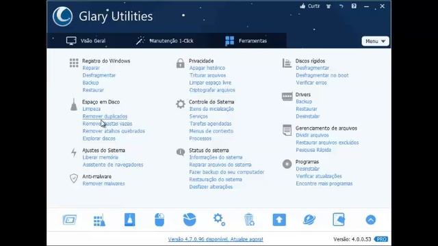 Como usar o Glary utilities смотреть онлайн
