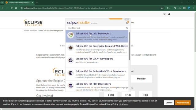 How to Install Eclipse IDE 2024-03 in Windows 11 | Updated 2023 смотреть онлайн