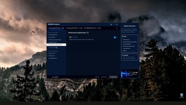 Benchmark Your NVME SSD With Samsung Magician