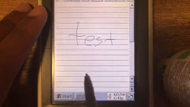 Windows CE 2.11 Note Taker смотреть онлайн
