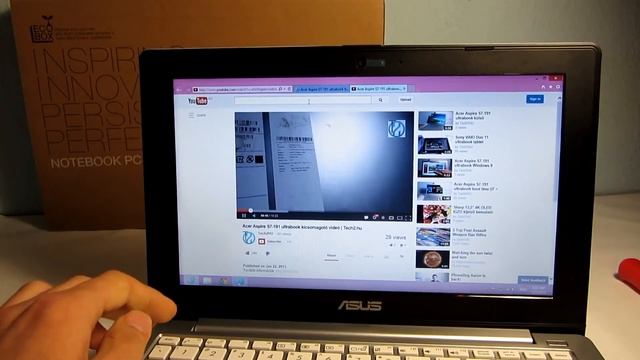 ASUS X201E notebook Windows 8 bemutató videó | Tech2.hu смотреть онлайн