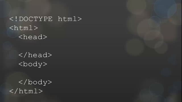 Web Design Basics: The HTML Page смотреть онлайн