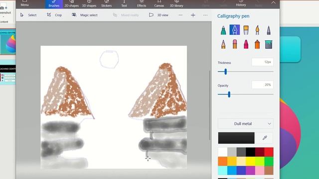 HOW TO PAINT A 3D IMAGE (Tutorial)-USING WINDOWS PAINT 3D смотреть онлайн