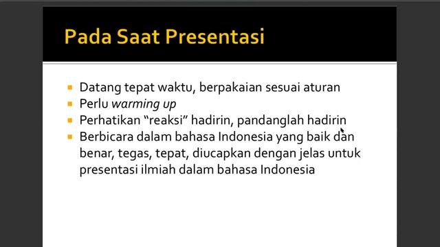 Dr. Erwin Budi Setiawan - Teknik Presentasi Efektif смотреть онлайн