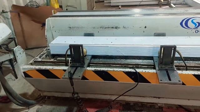 Aluminium profile cnc machining center, Aluminium Window Machining Center, CURTAIN WALL MACHINE смотреть онлайн