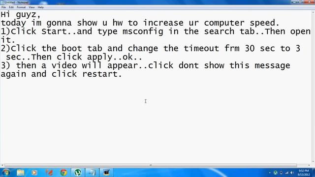 How to increase computer speed in 2 minutes guranteed 100% working смотреть онлайн