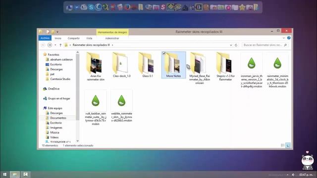 Skins para Escritorio (Pack 3) Rainmeter // Windows 7, 8, 8.1 & Win 10 смотреть онлайн