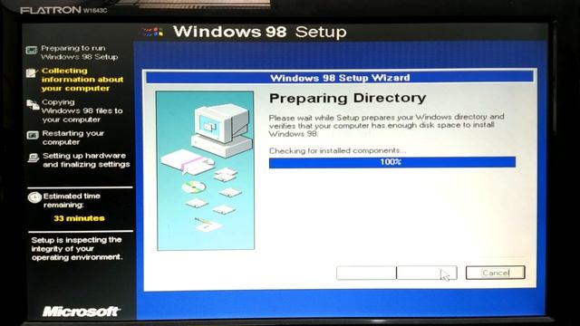 Instalando Windows 98 em "Maquina Moderna" смотреть онлайн