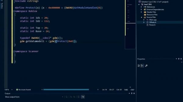 Lua C DLL | Visual C++ | How to make a Lua C Executor | Part 2 | Adding the Script Context Scanner