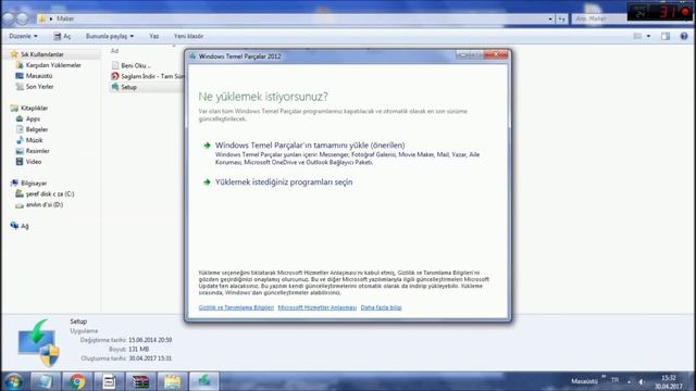 Windows Movie Maker Nasıl Yüklenir? (Windows 7) смотреть онлайн