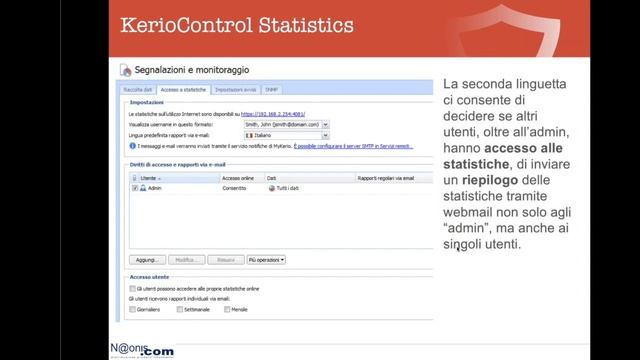 Kerio Control, filtro contenuti e StaR смотреть онлайн