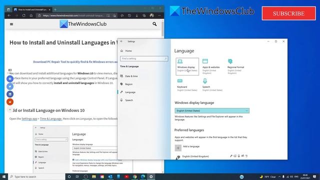 How to Install and Uninstall Languages in Windows смотреть онлайн