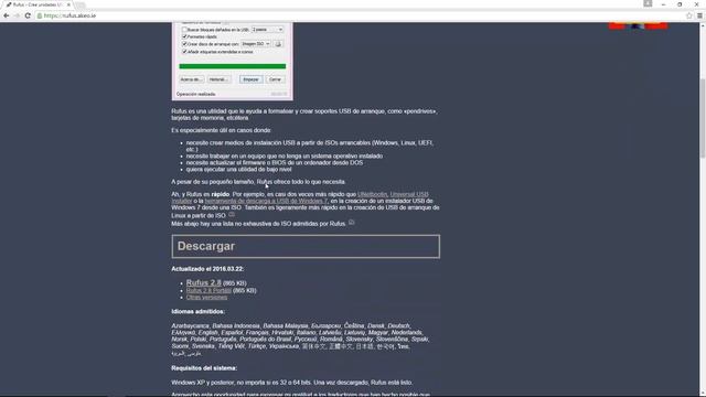 Como Descargar Rufus Ultima Version Full смотреть онлайн