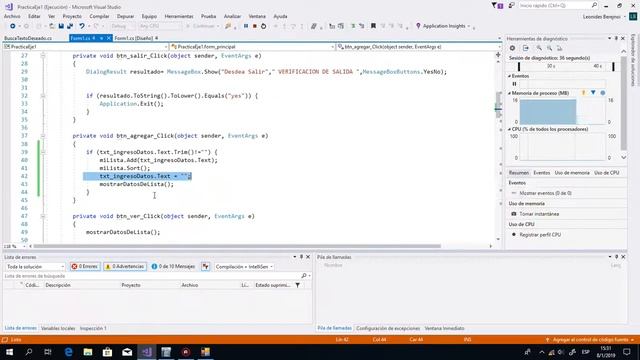 C# INICIACION - 08: colocar scroll bar para visualizar mis datos ! смотреть онлайн
