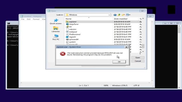Windows explorer on the setup ? смотреть онлайн