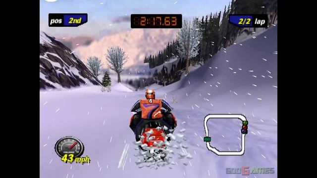 Polaris SnoCross - Gameplay PSX / PS1 / PS One / HD 720P (Epsxe) смотреть онлайн