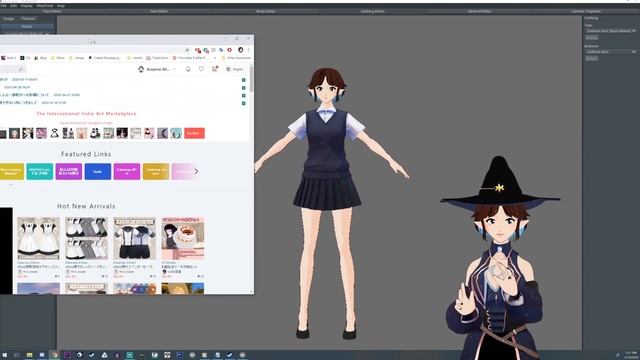Tutorial - Load in Avatars & Change Clothes смотреть онлайн