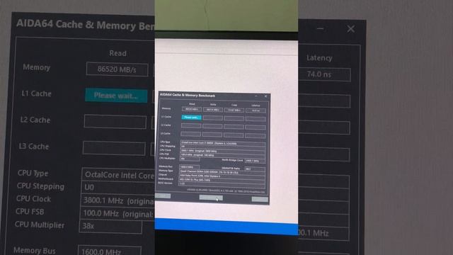 ○R＞2019/05/25 i7-9800X AIDA64 Cache Memory 測試 смотреть онлайн