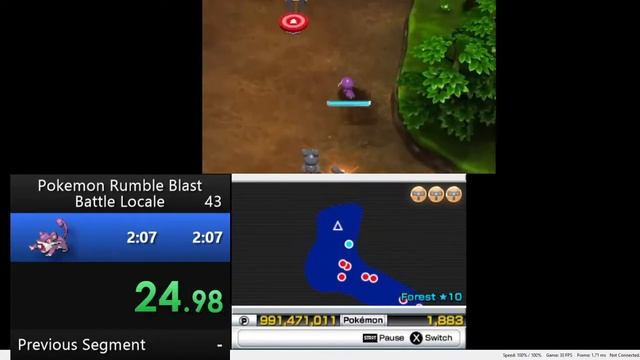 [WR] Battle Locale in 1:00.95 (Pokemon Rumble Blast)(Emulator) смотреть онлайн