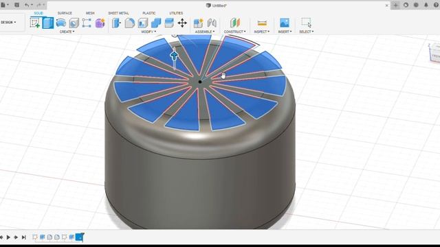 Autodesk Fusion 360 BrushlessMotor смотреть онлайн